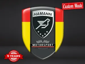 Hamann Bannières Auto Qualité Pro Personnalisables
